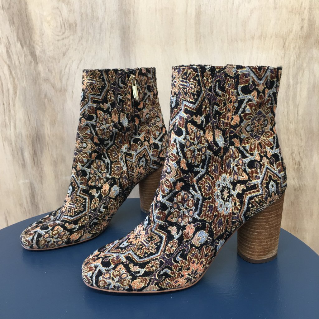Boho Patterned Booties